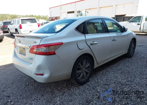 2014 Nissan Sentra Sl z USA, uszkodzony, nr VIN 3N1AB7AP4EL624397
